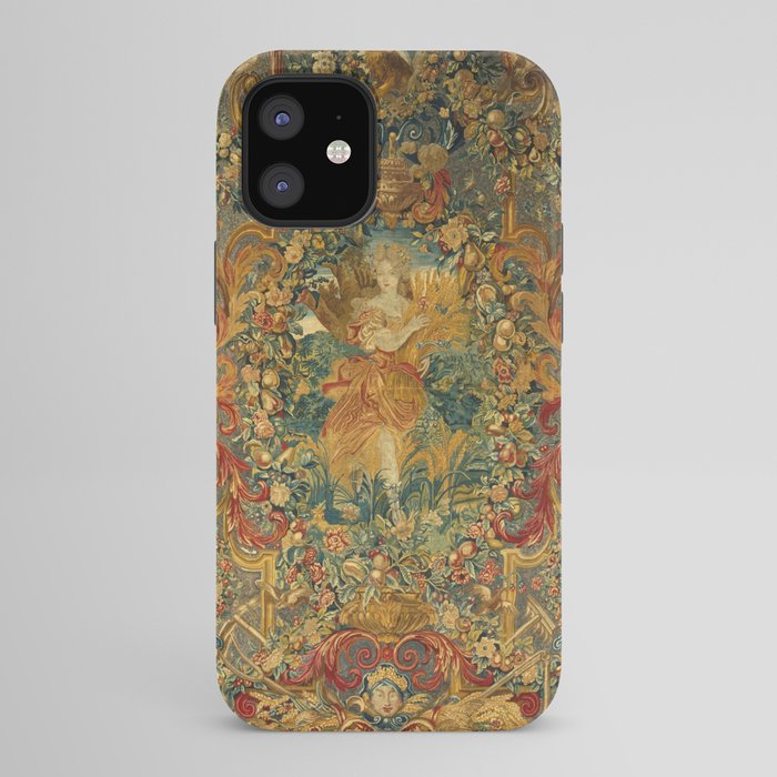 Vintage Embroidery Tapestry- Seasons of Elements Summer iPhone Case