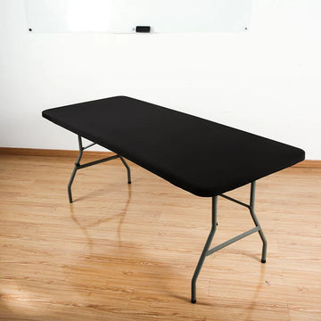 🌸✨Tablecloth made of elastic material, suitable for tables with a length of 4 feet/6 feet/8 feet