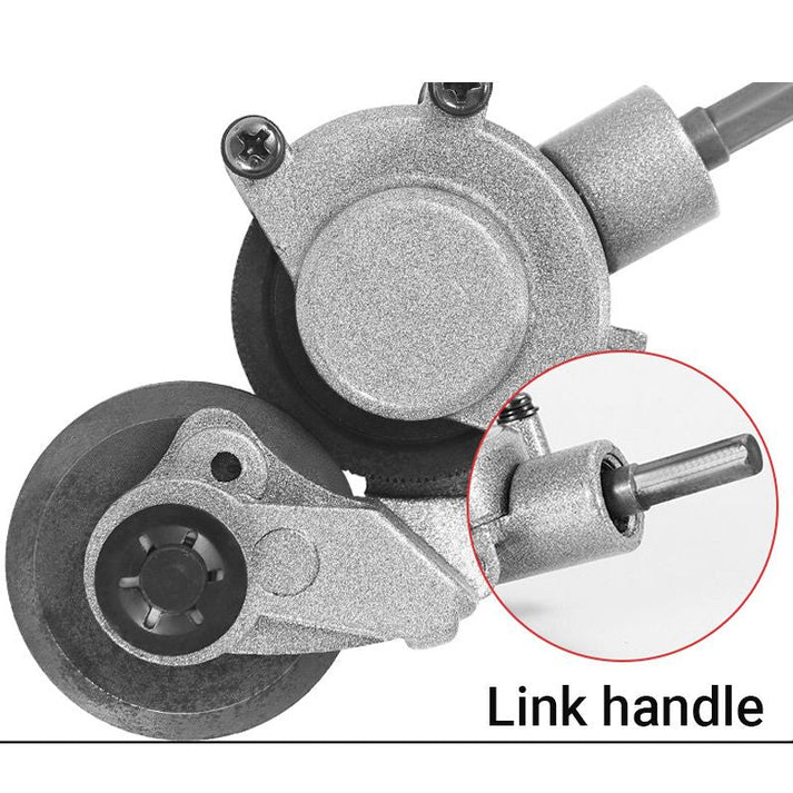 Electric drill with sheet metal cutter