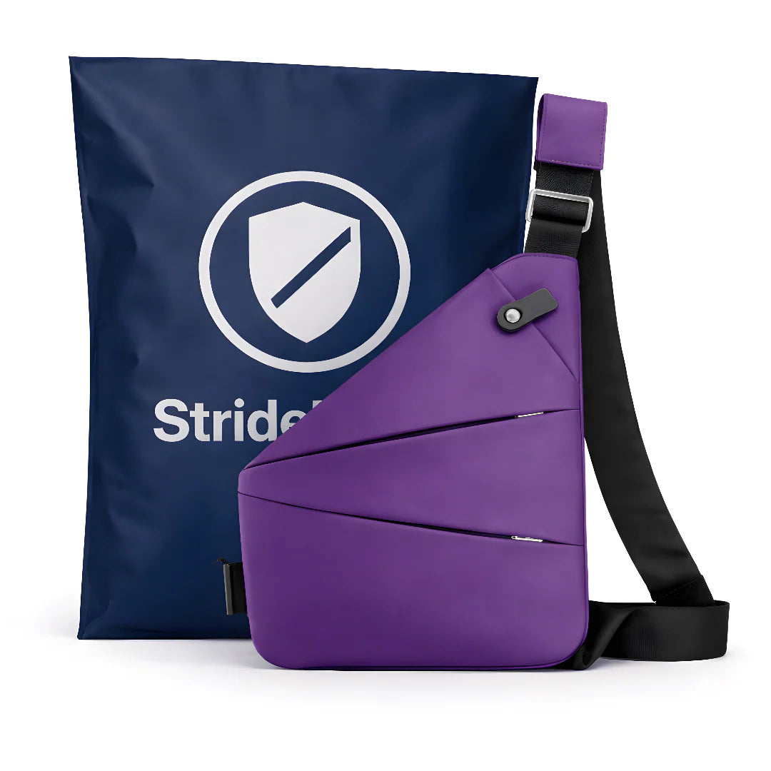 StrideSafe™ anti-theft shoulder bag