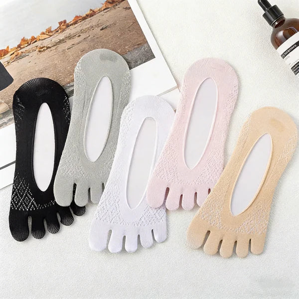 🔥Hot Sale🔥Unisex Invisible Corrective Five-Toe Socks