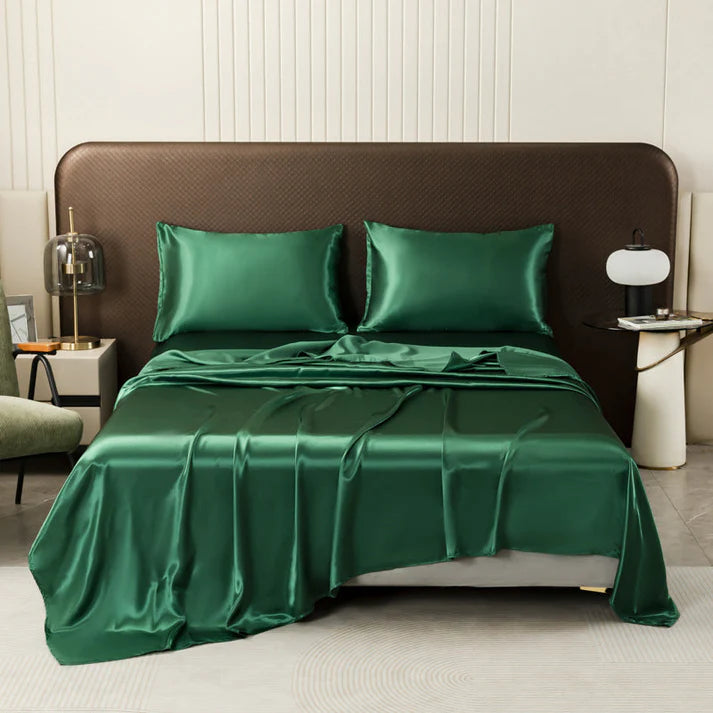 📢📢50% OFF !!! ⏰Solid Color Satin Flat Sheet