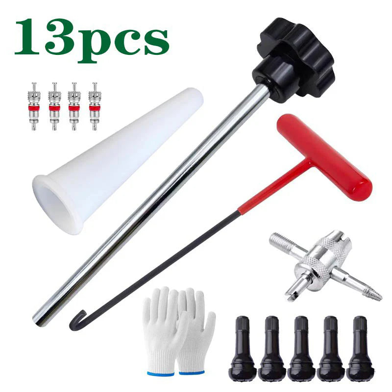 ❤️Black Friday SALE 50% OFF💥Fast Tire Valve Tool Kit