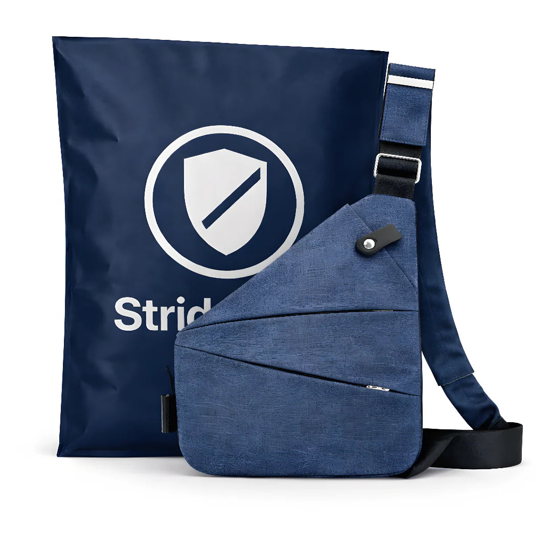 StrideSafe™ anti-theft shoulder bag