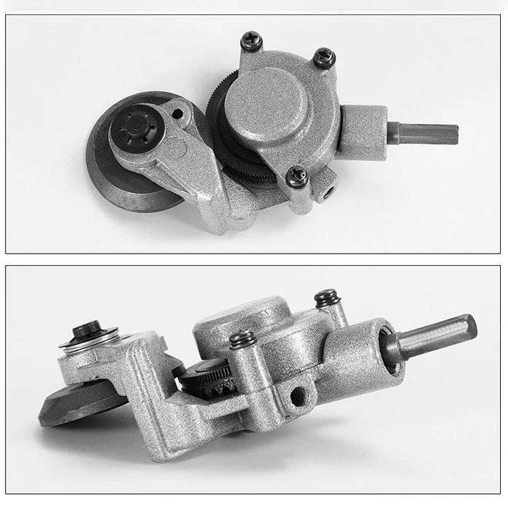 Electric drill with sheet metal cutter