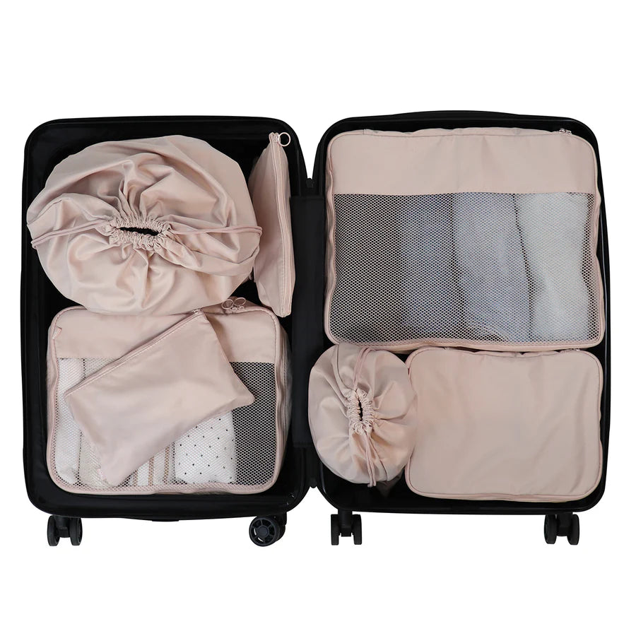 Packing cubes (7 pieces) Pink