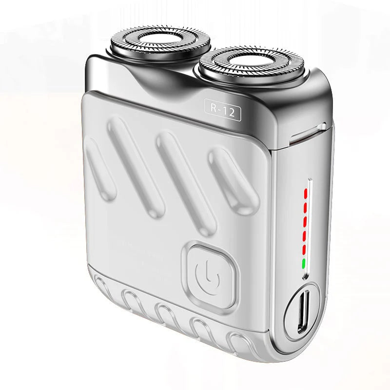 ⚡🪒 Men's Mini Electric Shaver – Portable, cordless & IPX7 waterproof. Perfect for travel, office & car!