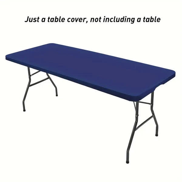 🌸✨Tablecloth made of elastic material, suitable for tables with a length of 4 feet/6 feet/8 feet