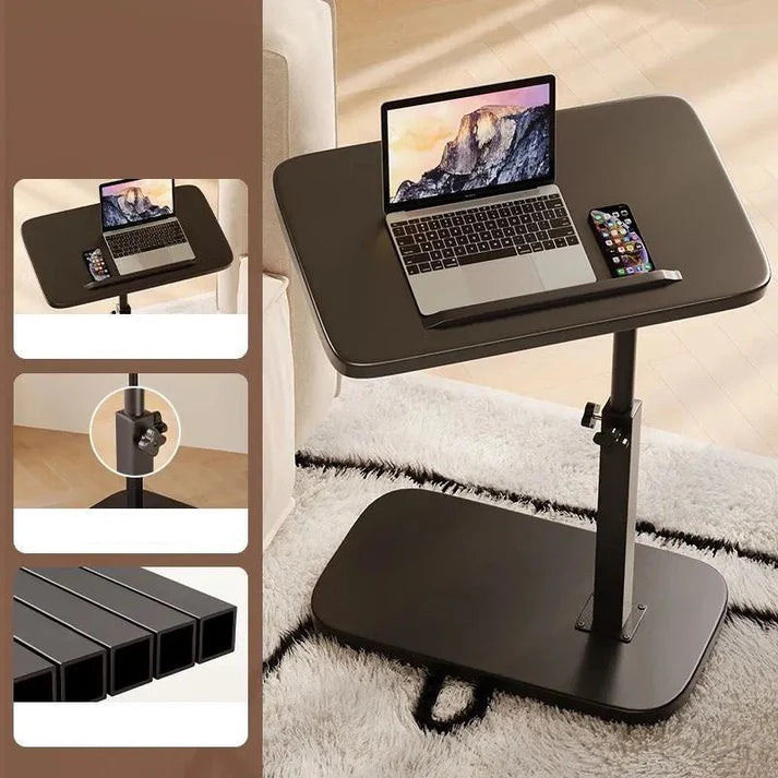 📢📢50% OFF!! ⏰C-Shape Side Table with 360° Swivel Tray & Height Adjustable 45–80cm
