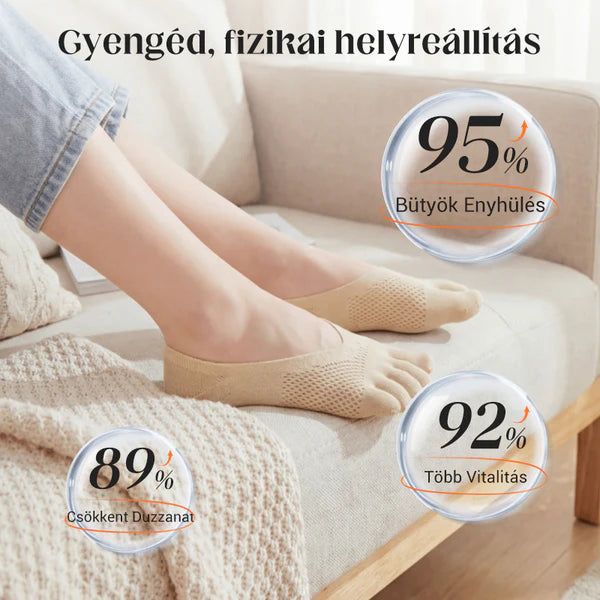 🔥Hot Sale🔥Unisex Invisible Corrective Five-Toe Socks
