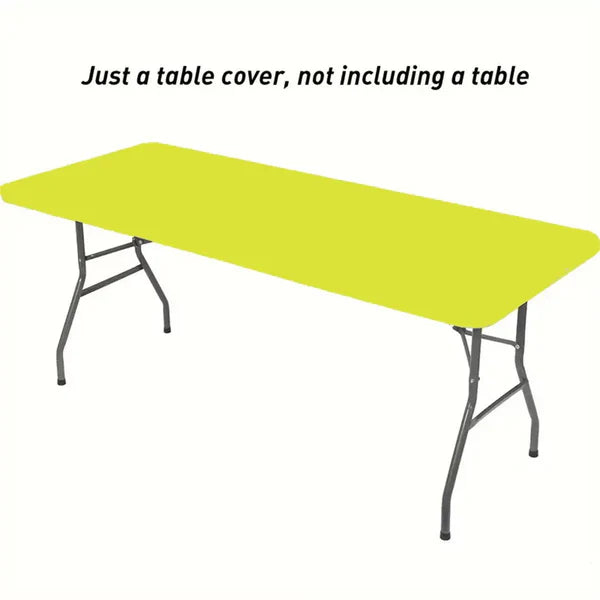 🌸✨Tablecloth made of elastic material, suitable for tables with a length of 4 feet/6 feet/8 feet