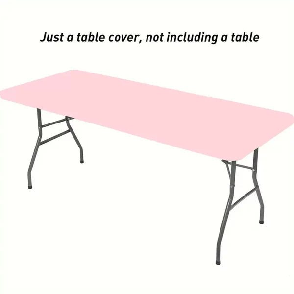 🌸✨Tablecloth made of elastic material, suitable for tables with a length of 4 feet/6 feet/8 feet