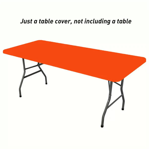 🌸✨Tablecloth made of elastic material, suitable for tables with a length of 4 feet/6 feet/8 feet