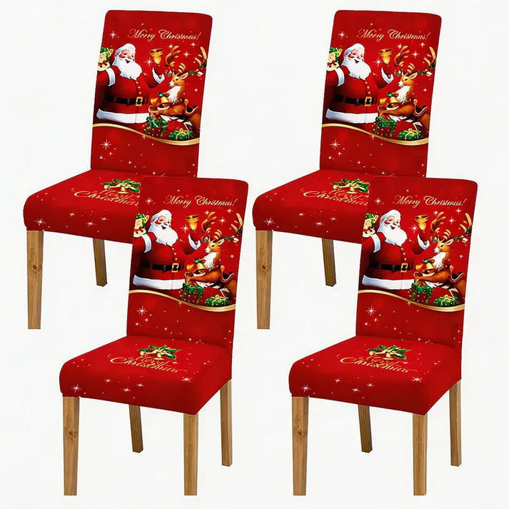 Printed Stretch Dining Chair Cover
