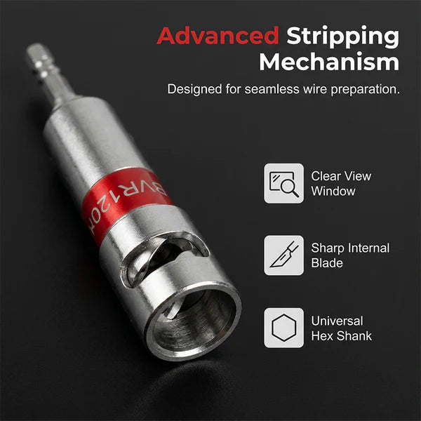 📢📢40% OFF!! ⏰Non-damage cable stripping tip