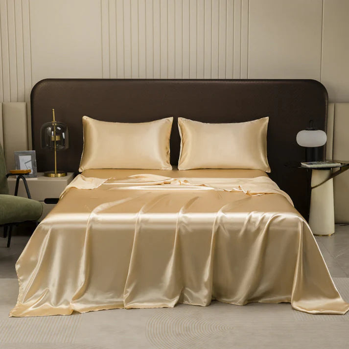 📢📢50% OFF !!! ⏰Solid Color Satin Flat Sheet