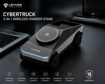lenyes 3in1 wireless charger 18 months warranty
