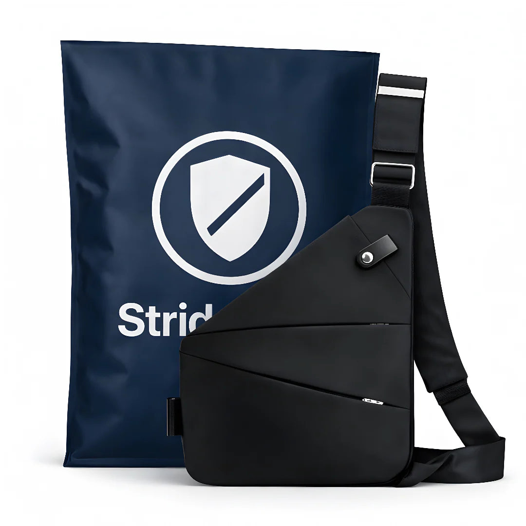 StrideSafe™ anti-theft shoulder bag