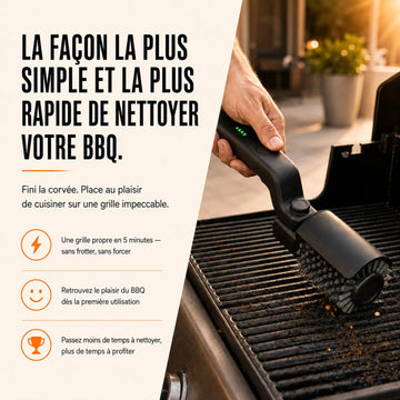 Kaskad™ Electric BBQ Brush – Quick and Effortless Cleaning