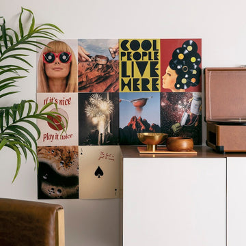 Retro Espresso - Limited Edition Collage Set