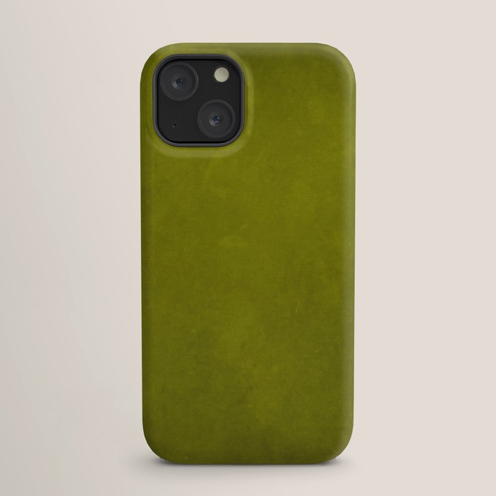 Olive green tones iPhone Case