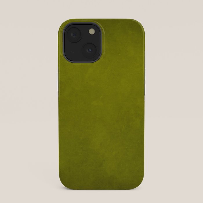 Olive green tones iPhone Case