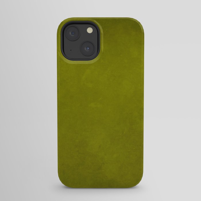 Olive green tones iPhone Case