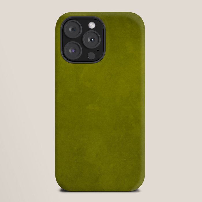 Olive green tones iPhone Case