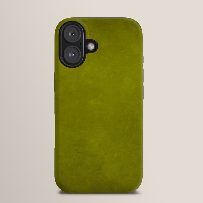 Olive green tones iPhone Case