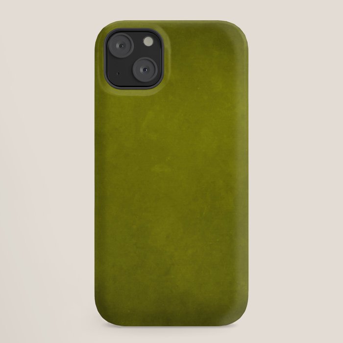 Olive green tones iPhone Case