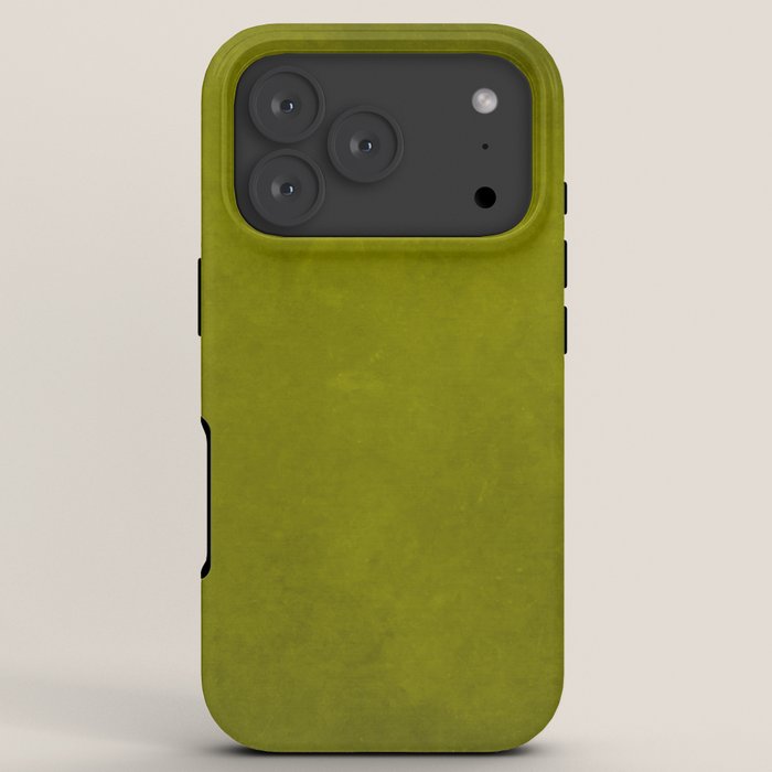 Olive green tones iPhone Case