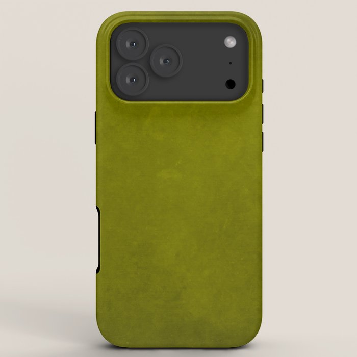 Olive green tones iPhone Case