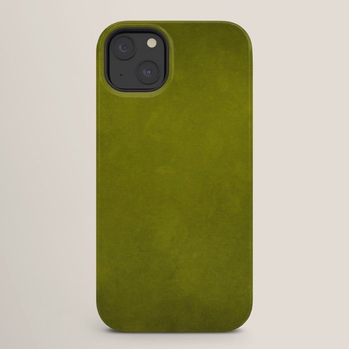 Olive green tones iPhone Case