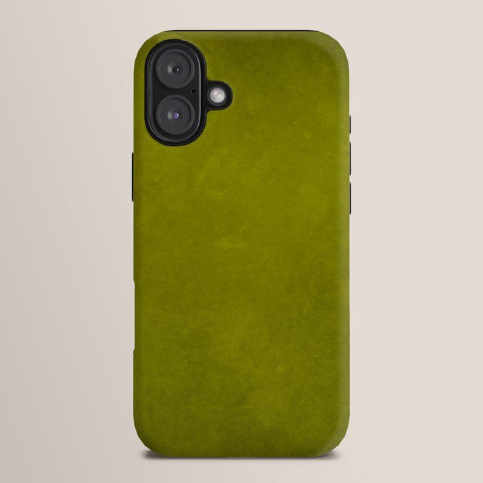 Olive green tones iPhone Case