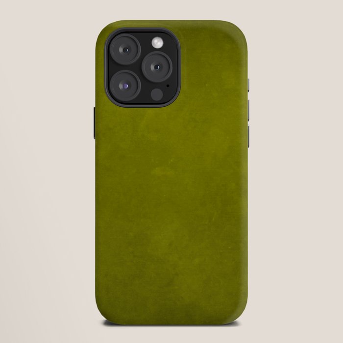 Olive green tones iPhone Case