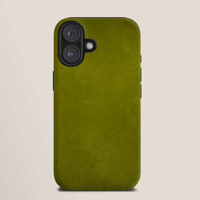 Olive green tones iPhone Case