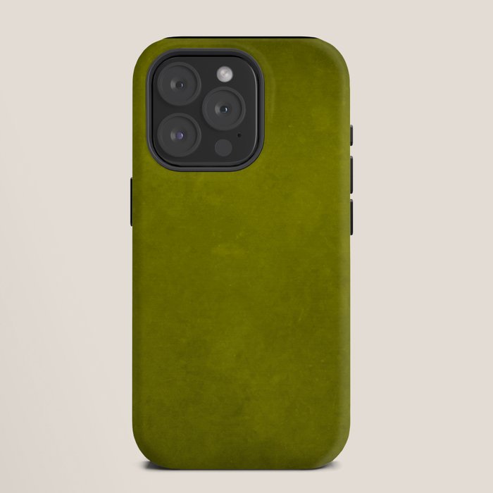 Olive green tones iPhone Case