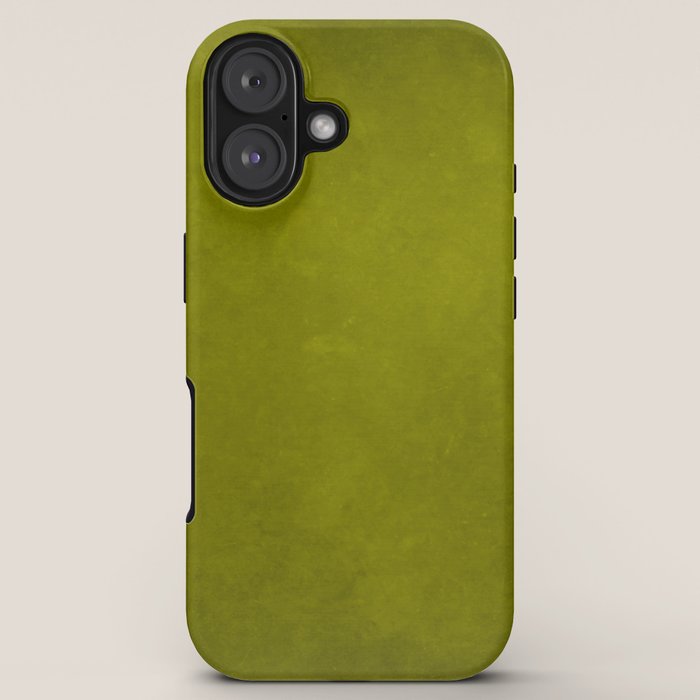 Olive green tones iPhone Case