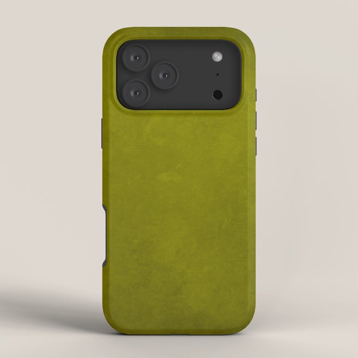 Olive green tones iPhone Case
