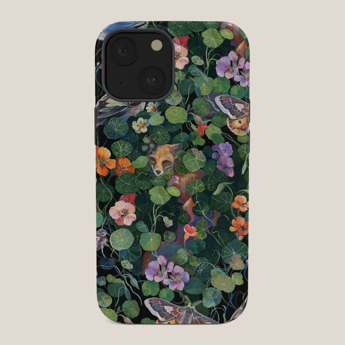 Nasturtium Fox Garden iPhone Case