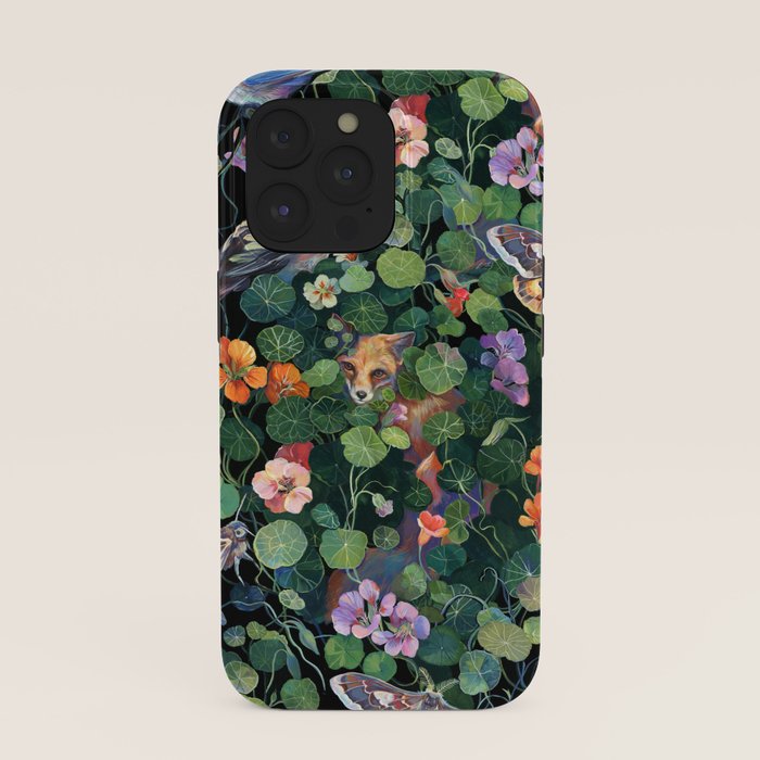 Nasturtium Fox Garden iPhone Case
