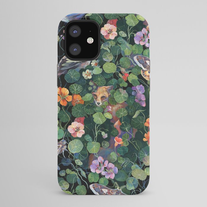 Nasturtium Fox Garden iPhone Case
