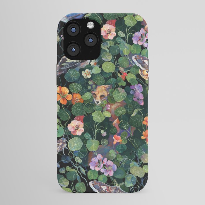 Nasturtium Fox Garden iPhone Case