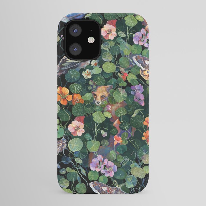 Nasturtium Fox Garden iPhone Case