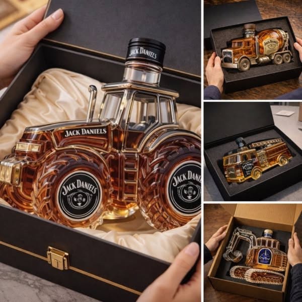 VintageBottle - Creative Farm-Inspired Rustic Vintage Bottle Design
