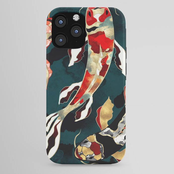 Metallic Koi iPhone Case