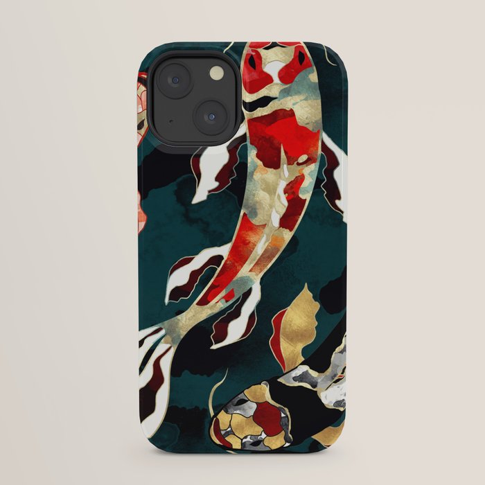 Metallic Koi iPhone Case