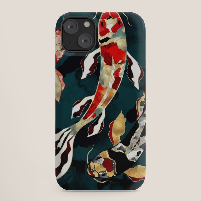Metallic Koi iPhone Case