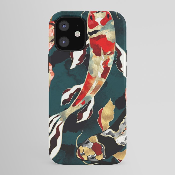 Metallic Koi iPhone Case