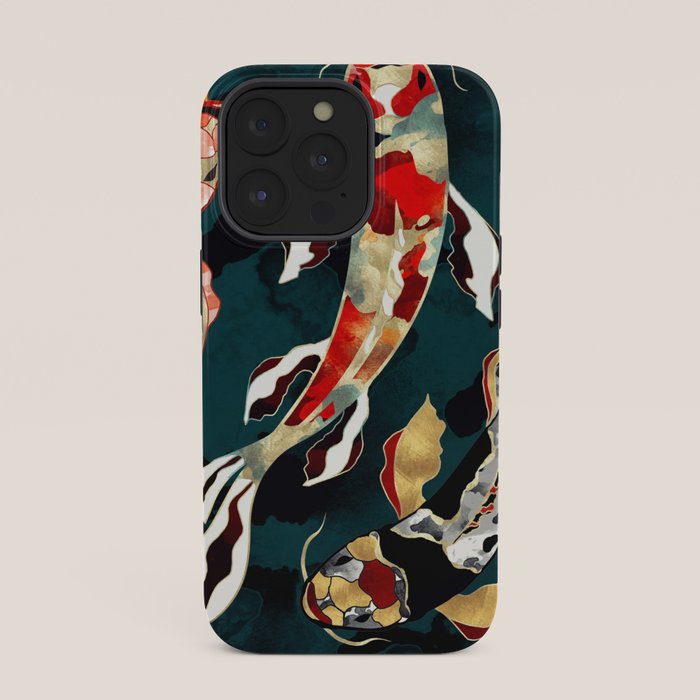 Metallic Koi iPhone Case